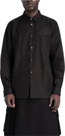 Comme Des Gar&ccedil;ons Hombre, Camisas, Negro, Talla: S