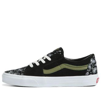 Vans Sk8-Low Paisley Suede Black Green VN0A5KXDBLK