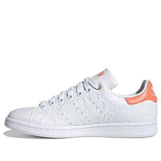 adidas (WMNS) adidas Stan Smith Embossed Graphics - White Semi Coral FX5677