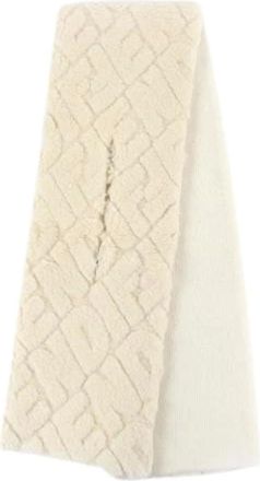 Fendi Pre-owned Scarves, female, Beige, Size: ONE SIZE Pre-owned Stole
