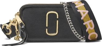 Marc Jacobs The Chain Snapshot - Dames - Schoudertassen - Zwart - ONE Size - Leer - Tassen
