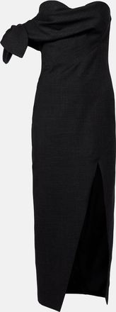 Givenchy Bow-detail wool cocktail dress