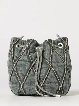 Diesel Mini Bag Woman color Denim