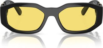 Versace Sunglasses Ve4361 Gb1/85 Biggie Black/Yellow Unisex