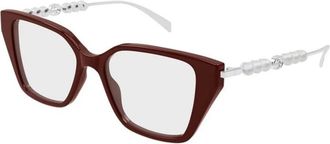 Gucci Cat Eye Optisch Frame - Dames - Brillen - Rood - 51 MM - Accessoires