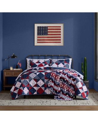 Wrangler Rodeo Patchwork Quilt Set