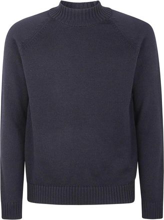 Slowear Jersey de cuello alto ragl&aacute;n - Knitwear - Hombre - Negro - XL