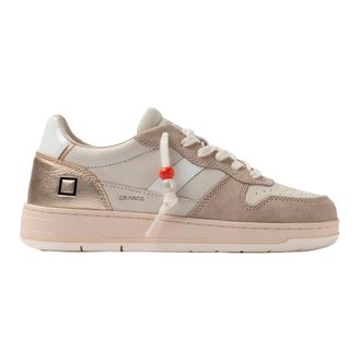 D.A.T.E. Sneakers, female, Beige, Size: 10 US Court 2.0 Vintage Calf