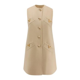Valentino Mujer, Vestidos, Beige, Talla: S