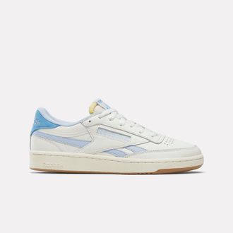 Reebok Womens Club C Revenge Vintage In Chalk/Y2kblue/Recoveryblue M
