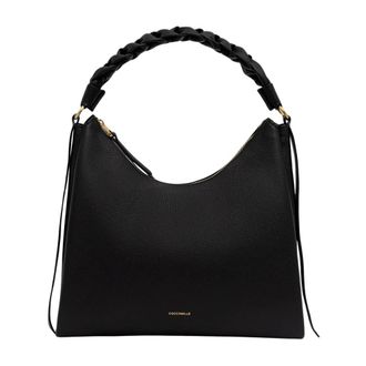 Coccinelle Shopper Bag - Dames - Handtassen - Zwart - ONE Size - Leer - Tassen