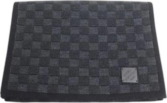 Louis Vuitton Pre-owned Scarves, male, Black, Size: ONE SIZE Pre-owned Stole