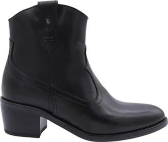 Nero Giardini Stijlvolle Enkellaars Glavini - Dames - Cowboylaarzen - Zwart - 37 EU - Schoenen