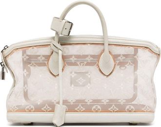 Louis Vuitton 2012 Lockit East West top-handle bag - women - PVC - One Size - White