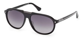Web Eyewear WE0394 05B Mens Sunglasses Black Size 57
