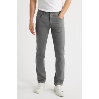 Brax Chuck Modern Fit Chambray Pants in 07-Mid Grey at Nordstrom Rack, Size 40 32