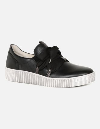 Gabor Womens Waltz Womens Casual Trainers - Black - Size: 2.5