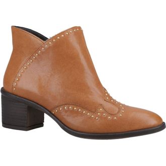 Hush Puppies Waverly Leren Dames Laarzen In Het Bruin