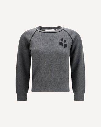 Isabel Marant Loriby logo Sweater Female 38
