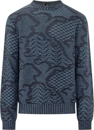 Etro Uomo, Maglie, Blu, L, new
