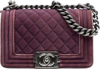 Chanel Pre-owned This Boy Flap - - Pre-owned - Donna - Viola - ONE SIZE