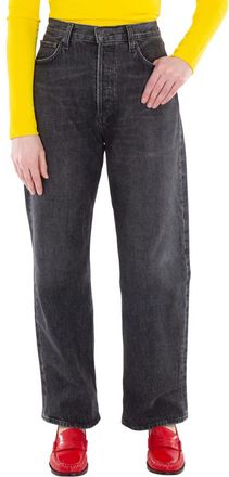 A Gold E Ladies Black Fran Jeans, Waist Size 22