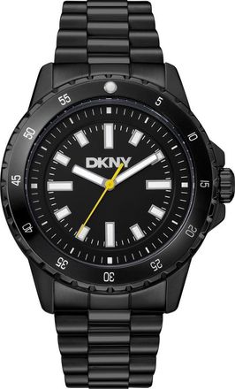 DKNY Sport Bracelet Watch, 43mm in Black at Nordstrom