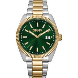 DKNY Bracelet Watch, 40mm in Dark Green at Nordstrom