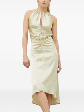 Day Birger Et Mikkelsen gathered keyhole midi dress - Neutrals