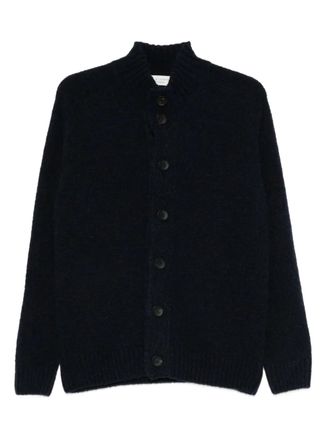 FILIPPO DE LAURENTIIS button cardigan - men - Alpaca Wool - 56 - Blue