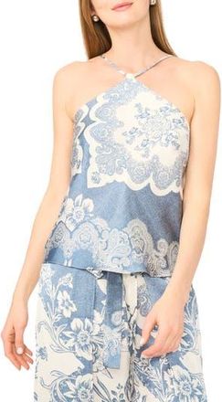 Parker Tie Back Halter Top in Denim at Nordstrom Rack, Size X-Small