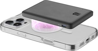 Cellularline Cellularline Power Bank Magsafe 5000 Power Bank Magsafe 5.000 Es El Cargador Inal&aacute;mbrico Y Port&aacute;til Con Tecnolog&iacute;a Magsafe De 7.5w. Gracias A Su Dise&ntilde;
