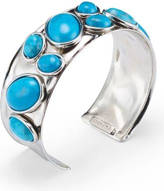 Lelet NY Vega Stone Cuff Bracelet in Turquoise at Nordstrom