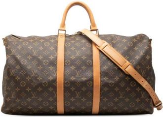 Louis Vuitton Pre-owned Keepall Bandouliere 55 - - Pre-owned - Donna - Marrone - ONE SIZE