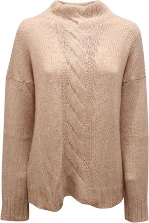KANGRA Dames, Truien, Beige, Maat: L Polyamide