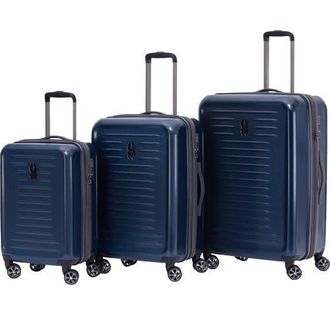 Spyder Rails 3 Piece Luggage Set in Carbon Blue at Nordstrom