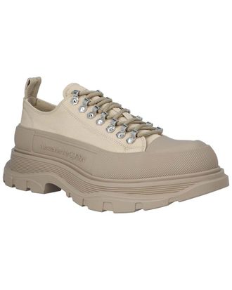 Alexander McQueen Alexander Mcqueen Mens Canvas Tread Sneaker, Never Worn (Authentic Pre-Loved)