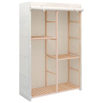 vidaXL Armario De Ropa De 3 Niveles 110x40x170 Cm Vidaxl