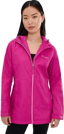 Columbia Switchbacktm II Lined Long Jacket Womens Clothing Fuchsia : 2XL, Nylon