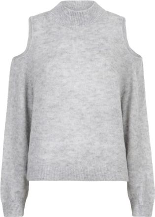 Dante6 Dames, Truien, Grijs, Maat: L Wol