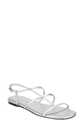 Marc Fisher Elysha Slingback Sandal in Silver at Nordstrom, Size 9.5