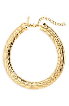Lele Sadoughi Snake Chain Necklace in Gold at Nordstrom