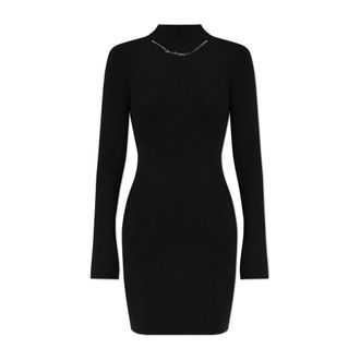 Diesel Short Dresses, female, Black, Size: XL Dress M-Ango-Ls