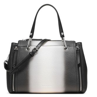 Calvin Klein Bubble Lamb Novelty Organization Satchel, Black Multi, One size