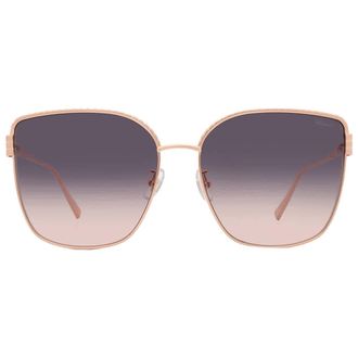 Chopard Smoke Orange Gradient Butterfly Ladies Sunglasses SCHG67M 08FC 63