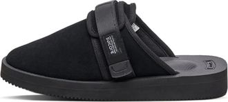 Suicoke Innovatieve Zwarte Muiltjes - Heren - Slip ons - Zwart - 41 EU - Leer - Schoenen