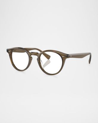 Oliver Peoples Round Acetate Optical Glasses