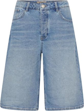Mos Mosh Denim Shorts & Knickers Lichtblauw - Dames - Denim shorts - Blauw - W25 - Denim - Korte Broeken