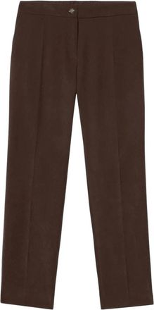 Oltre Donna, Pantaloni, Marrone, S, new