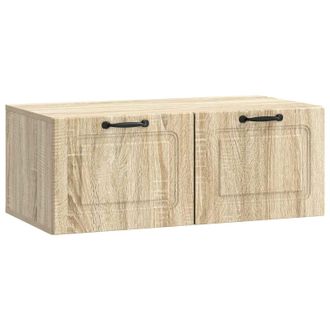vidaXL Mueble Para Tv De Pared Roble Sonoma 78,5 X 41 X 30 Cm Vidaxl